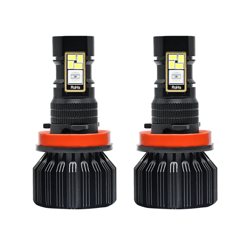

AW-Car LED RGB Фара Приложение Bluetooth-совместимое управление Многоцветные светодиодные противотуманные фары Лампы