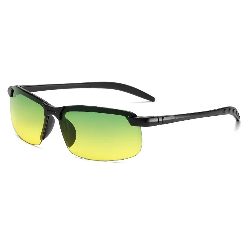 Gafas de sol de ciclismo con visión nocturna Anti-UV para hombres, gafas de conducción diurna y nocturna, gafas polarizadas para adultos, gafas de