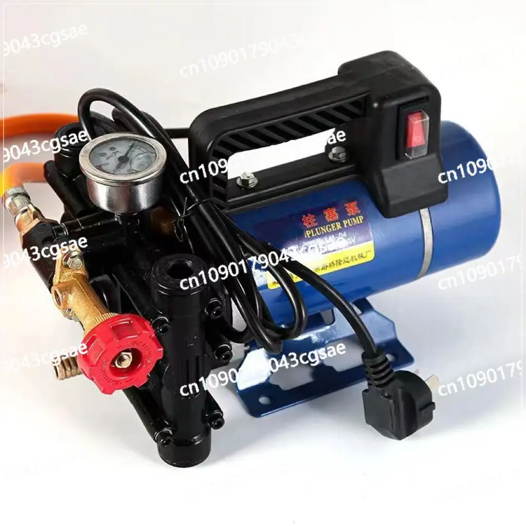 

12V60V220V Agricultural Electric High Pressure Pump Garden Tools Sprayer Watering Car Wash Irrigation Double Cylinder Piston