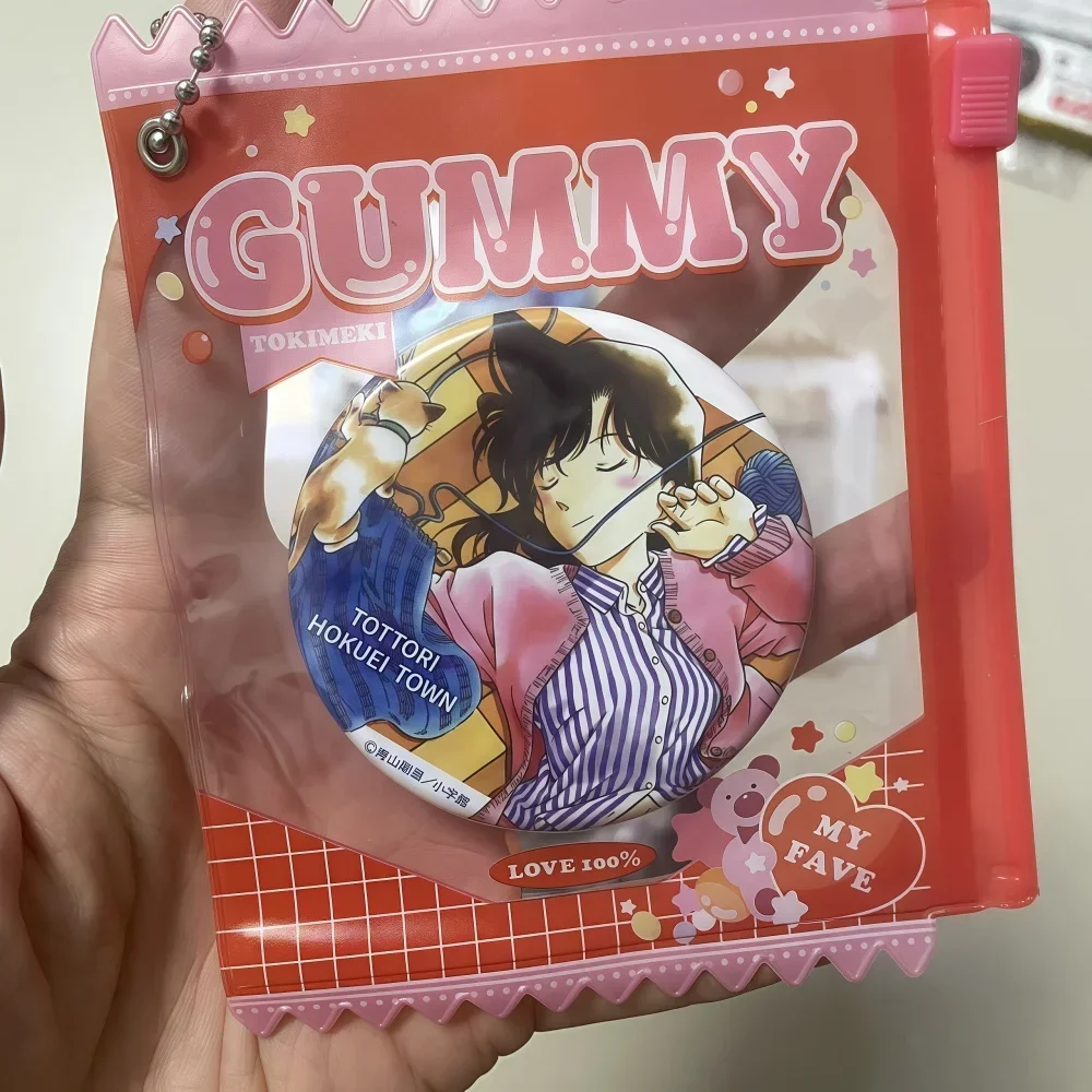 Protect Display Anime Badges 58mm75mm Clear Protector Sleeves Collectible Pin Storage Pouches Premium Quality Crystal ViewSecure