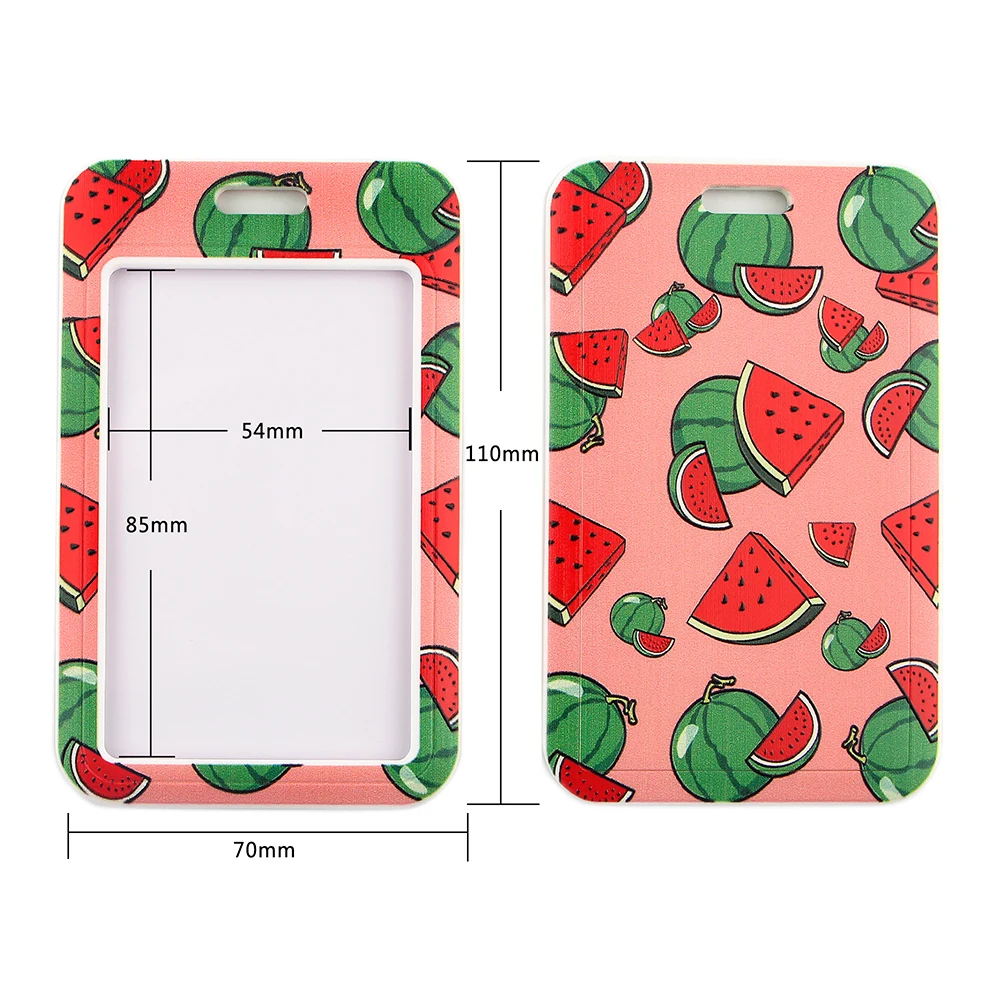 Credential holder  Watermelon Neck Straps lanyard Car Keychain ID Card Pass Gym Mobile Phone Key Ring Badge Holder Jewelry
