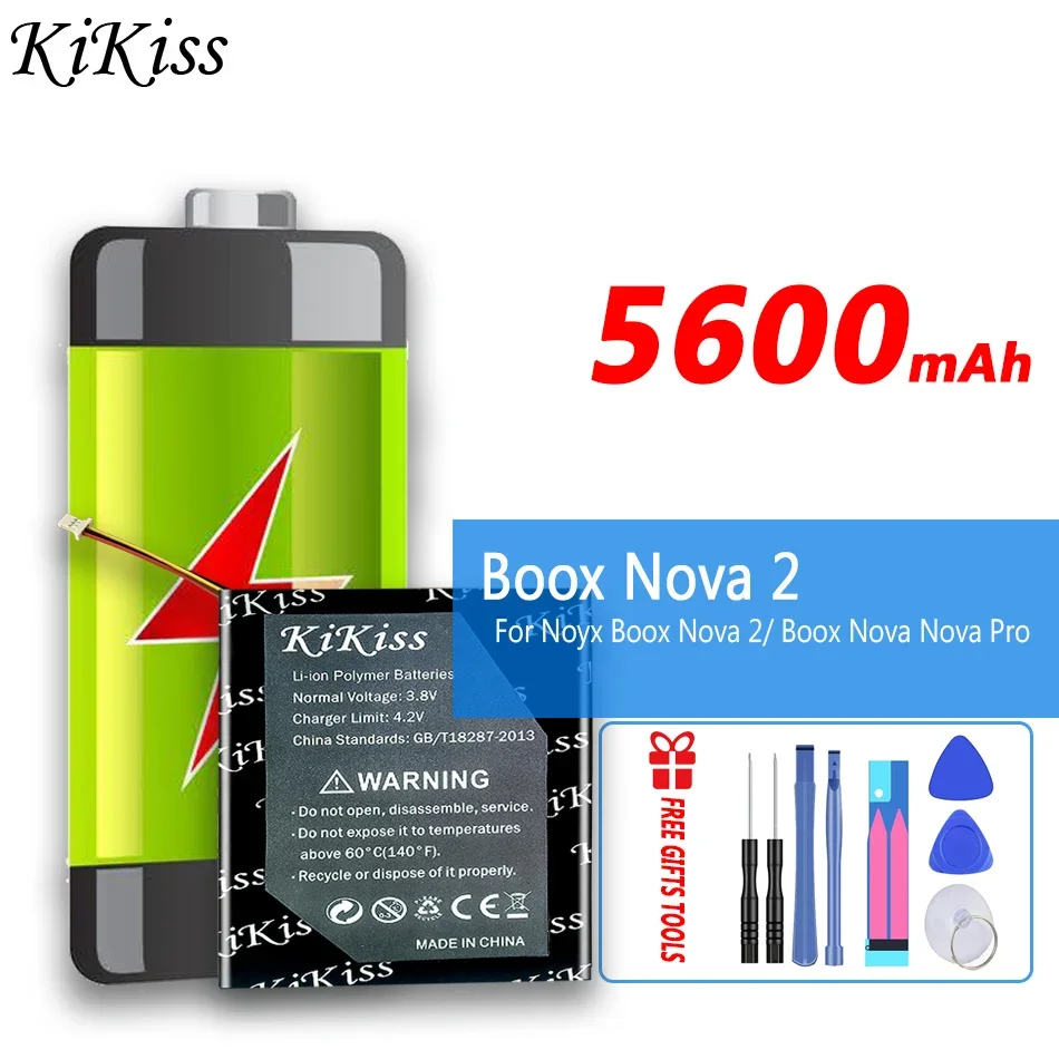 For Noyx Boox Nova 1 2 Pro/Nova1 Nova2 Boox Nova 2 5600mAh E-Book Reader Battery