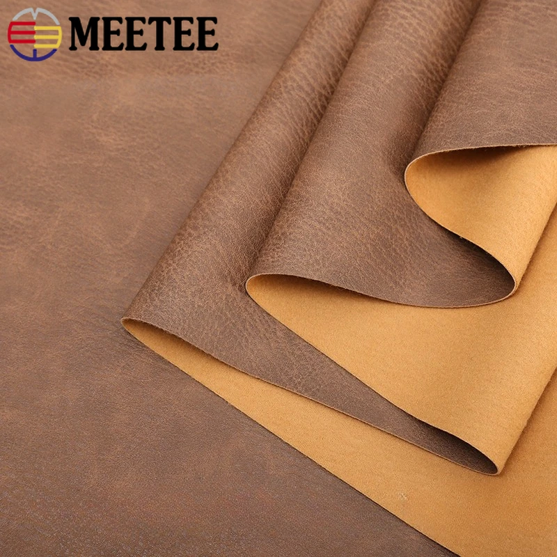 

1Pc 50*135cm Artificial Synthetic Leather Fabric PU Soft Bag Sofa Fabrics Home Textile Decor Cloth DIY Craft Sewing Material