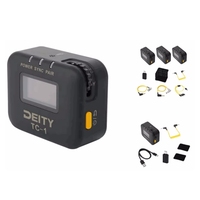 DEITY TC1 TC-1 KIT Wireless Timecode Box Generator Microphone Time Coder Mic for Video Recording Time Code Living Streaming