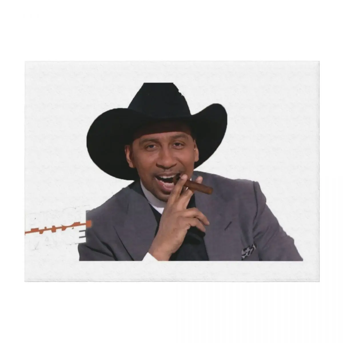 

Stephen A Smith Throw Blanket Thermals For Travel Flannel Fabric Luxury St cosplay anime Blankets