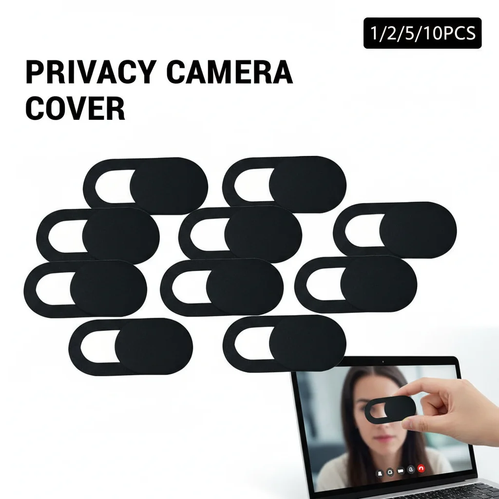 

Универсальная магнитная накладка-слайдер для веб-камеры, пластиковая защитная наклейка для iPhone, ноутбука, ПК, планшета