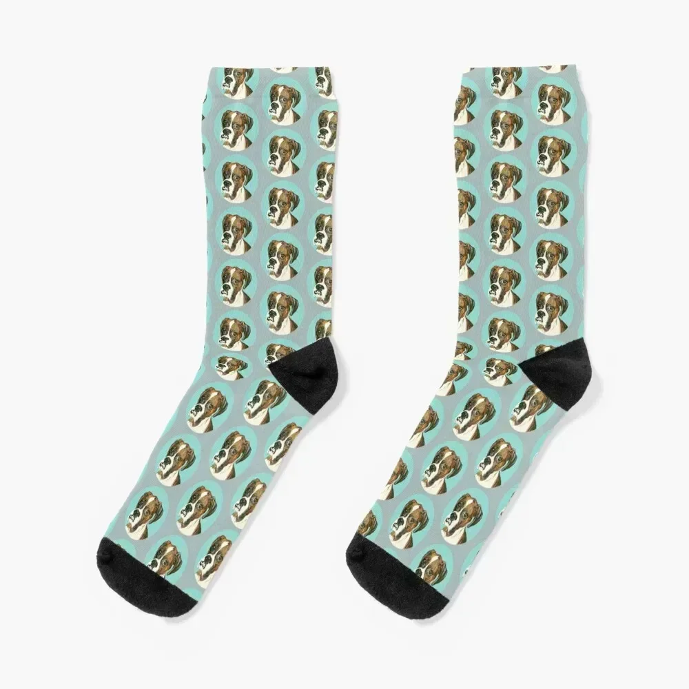 

Boxer Eyes ~ Circle Socks men cotton high quality warm winter hip hop set Socks Female Men's