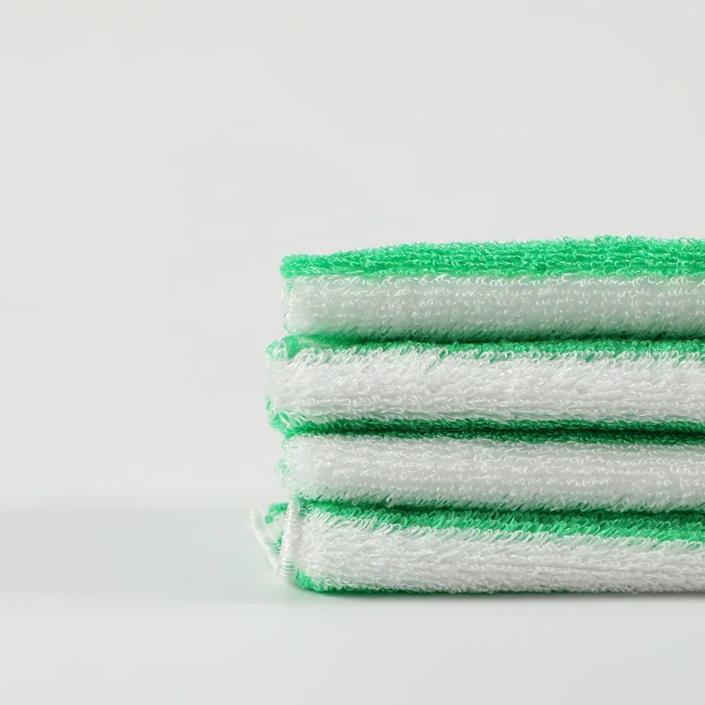 Wholesale kitchen bamboo fiber dishwashing cloth, oil brush, pot cloth, household cleaning towel