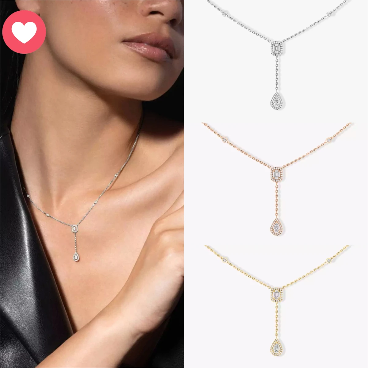 

2025 New Exquisite S925 Necklace Summer Classic Luxury High Beauty Necklace Anniversary Gift for Girlfriend Birthday