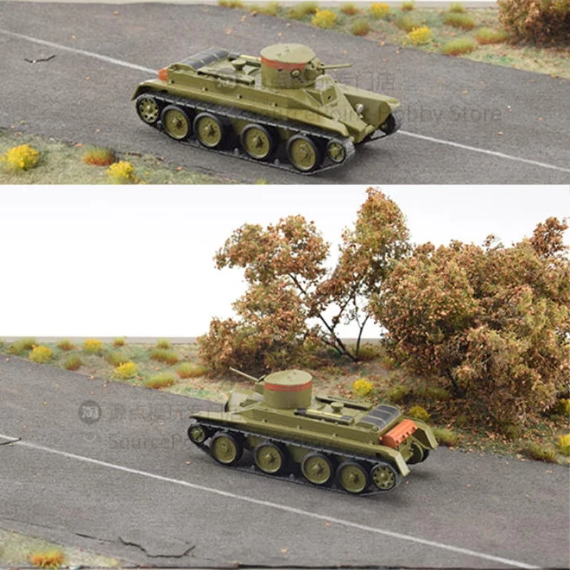 1-43-scale-light-tank-bt-2-nt025-simulation-plastic-car-model-static-display-collectible-toy-gift-souvenir-decoration