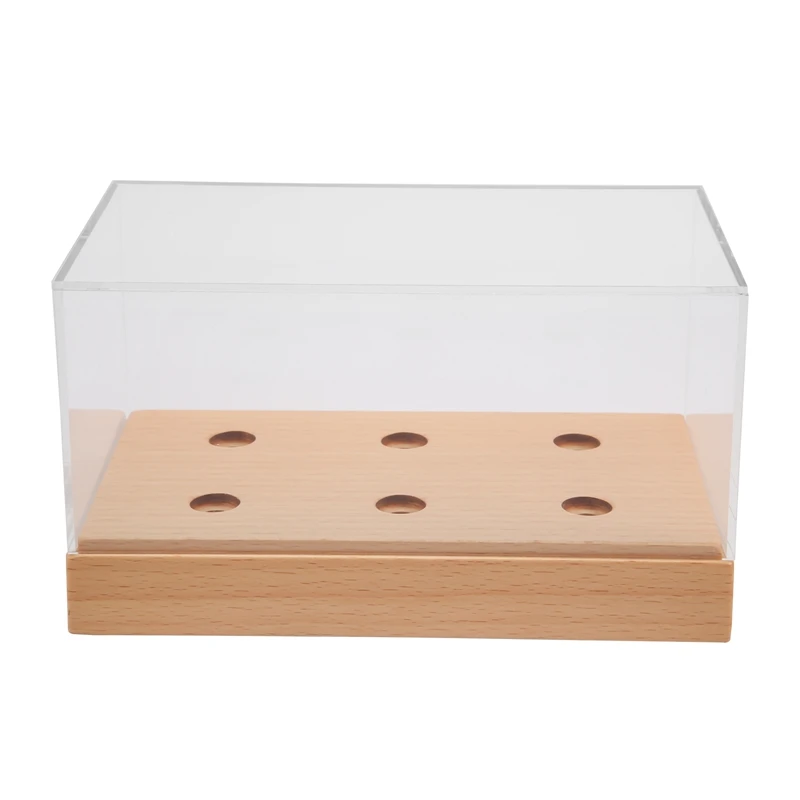 

A15R -Vinyl Record Player Cartridge Cover Storage Box Phono Stand Protection Dust Box