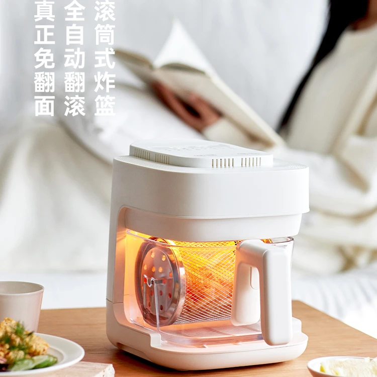 AUX 인스턴트 유리 상자 에어 프라이어 유리 홈 시각화 다기능 스마트 전기 프라이어 에어 프라이어 뒤집기 없음