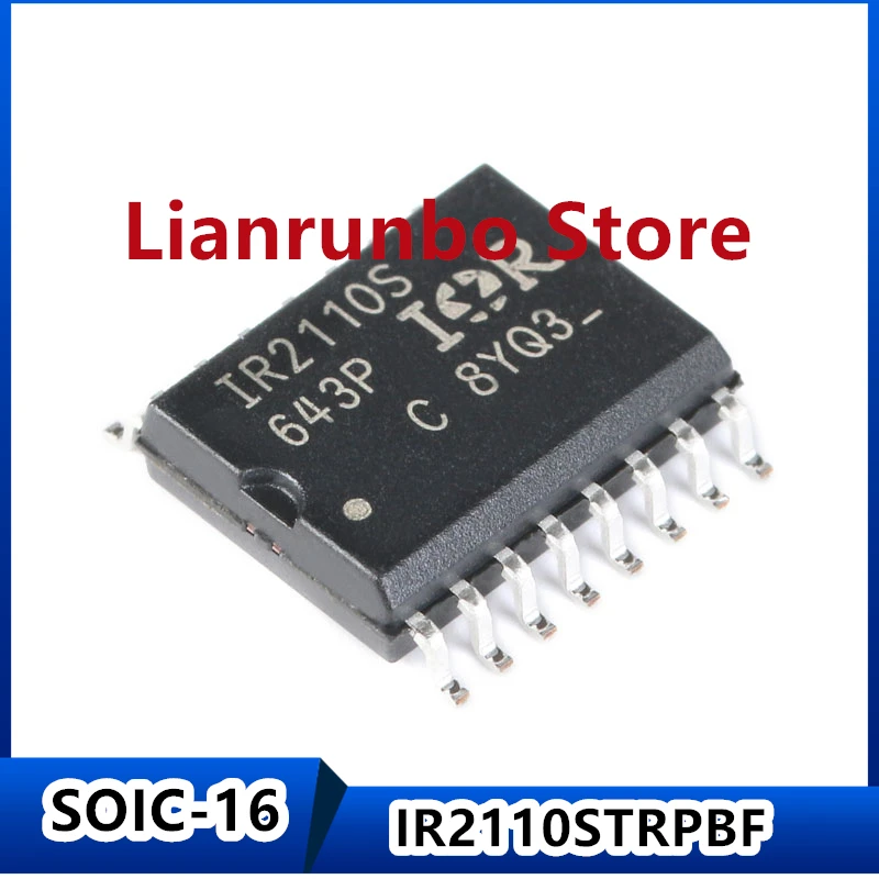 New original IR2110STRPBF SOIC-16 500V high side and low side gate driver IC chip