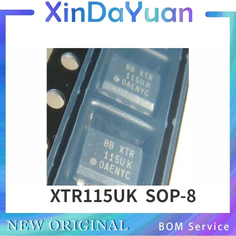 

5 шт. XTR115 XTR115U XTR115UK XTR115UA SOP-8, импортные, для поверхностного монтажа
