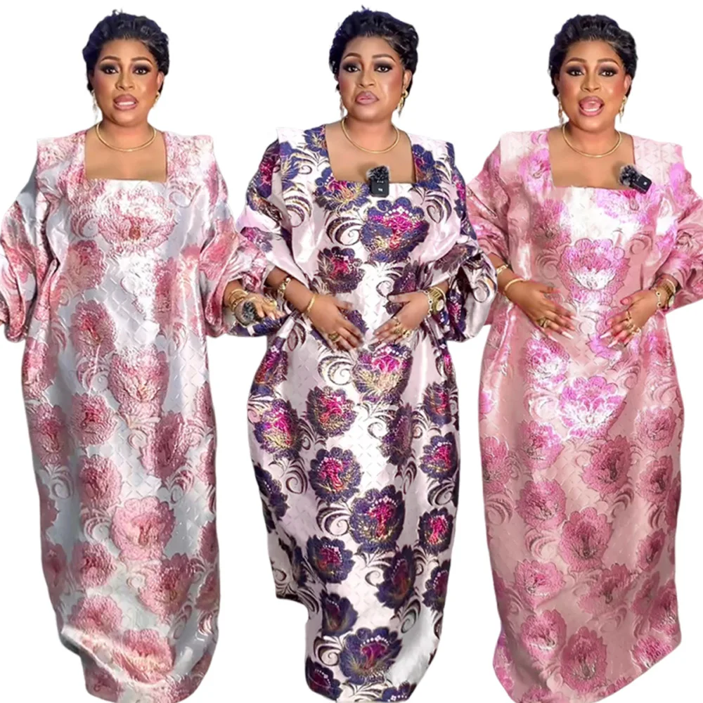 

Plus Size African Dresses for Women Traditional Africa Clothing Dashiki Ankara Gown Abayas Muslim Kaftan Maxi Christmas Dress