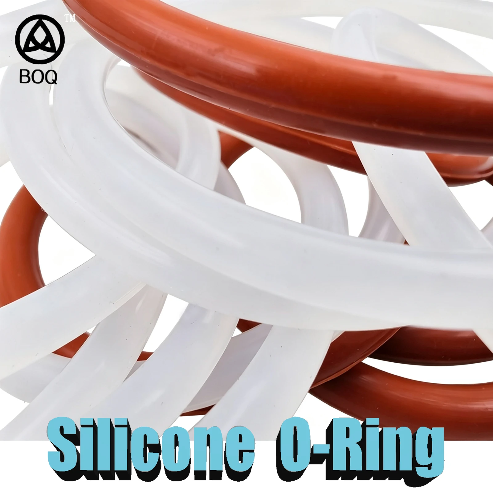 CS3mm Silicone O RING OD100/105/120/112/130/160/200 *3 mm 10PC O-Ring VMQ Gasket seal Thickness 3mm ORing White Red White Rubber