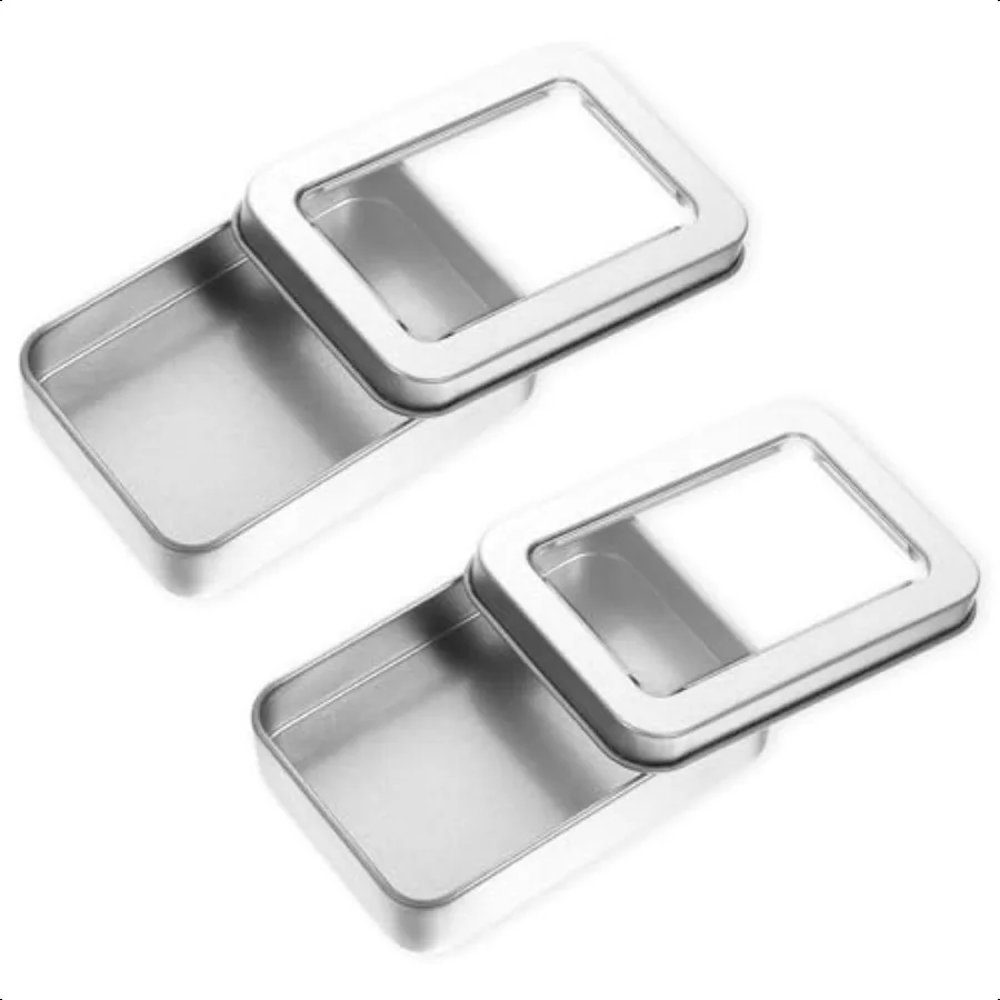 Étui de choix de fil dentaire Portable, 2 pièces, étui Qtips de voyage avec couvercle anti-poussière, distributeur de fil dentaire rechargeable pour voyage hôtel vide M