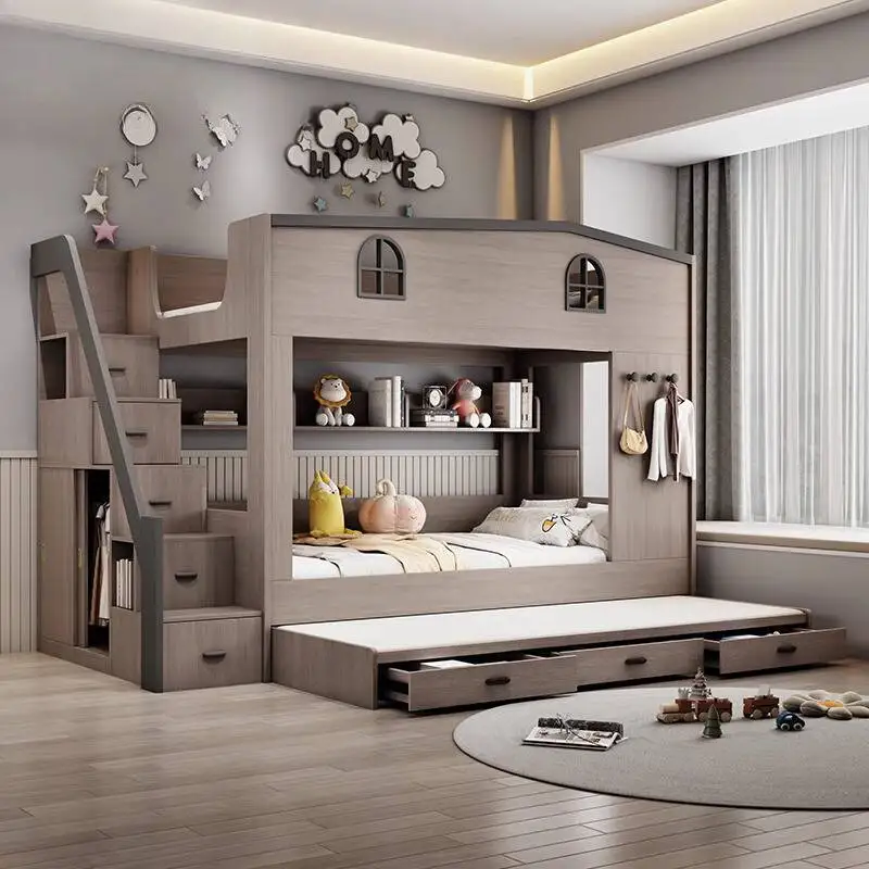 

Luxuce Normal Kids Beds Wooden Expandable Simple Single Design Kids Bed Princess Style Custom Lettino Per Bambini Furniture Home