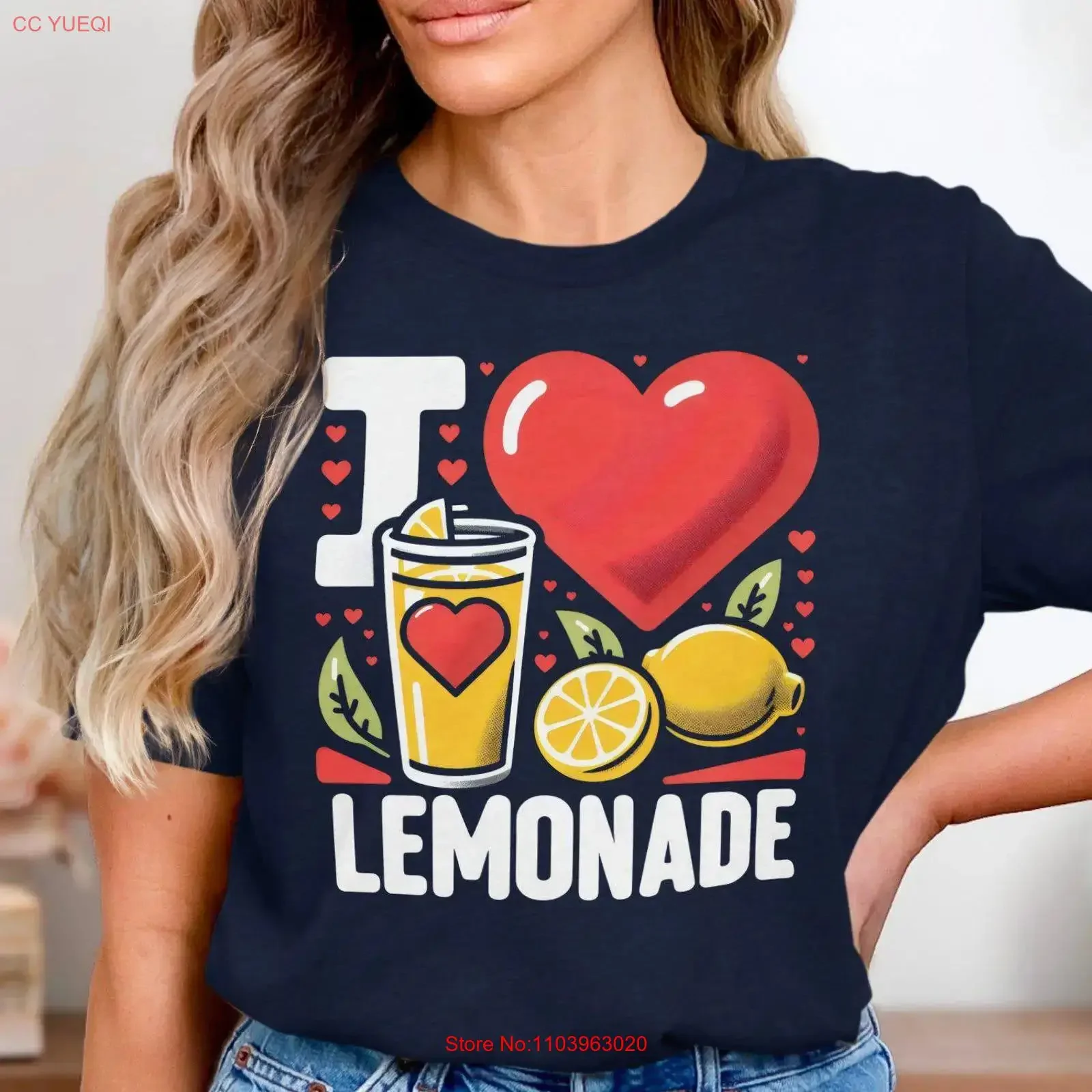 Футболка I Love Lemonade Fun Summer Lemon Lover для взрослых, освежающий дизайн, винтажная стираная дизайнерская одежда