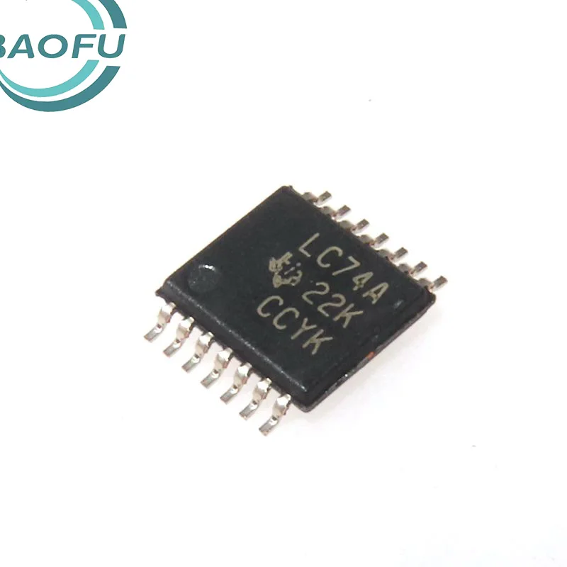 5 PCS Recentemente importado original SN74LVC74APWR LC74A TSSOP14 SMT Schmitt gatilho