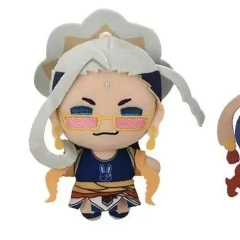 Stuffed 10cm Anime Record of Ragnarok Buddha Poseidon Plush Toys Cotton Doll Body Cartoon Dress Up Figures Gift for Kids