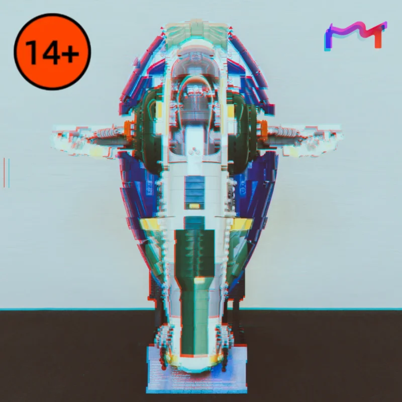 

IN STOCK MOC-75409 Starship Building Blocks Model Bricks Sets Home Decor Ornament Toys For Kids Birthday Party Gifts