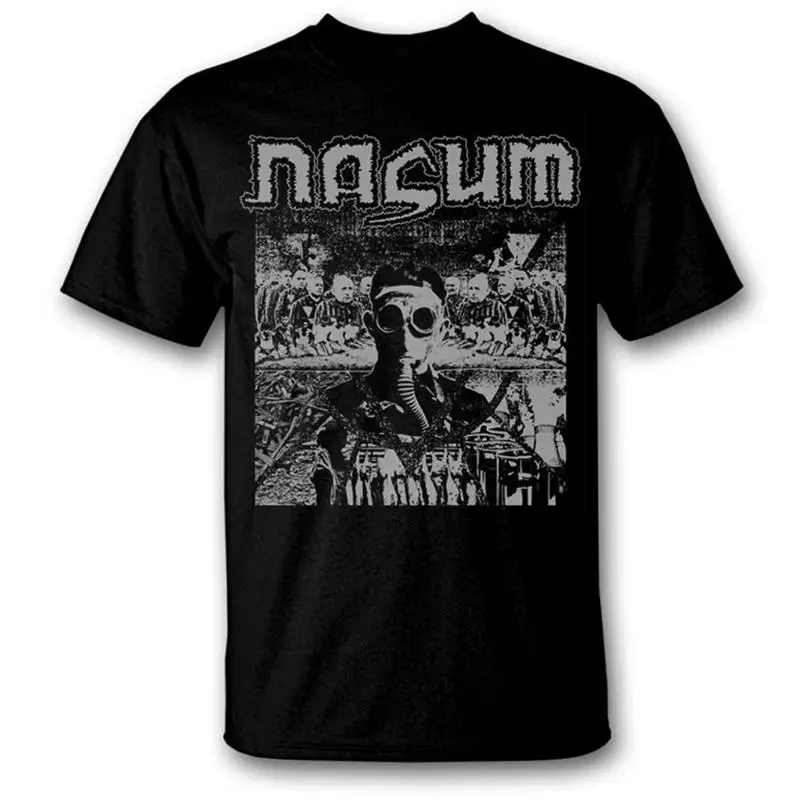 

Vtg Nasum Band Black T Shirt Tee All Sizes S To 345Xl Xa671