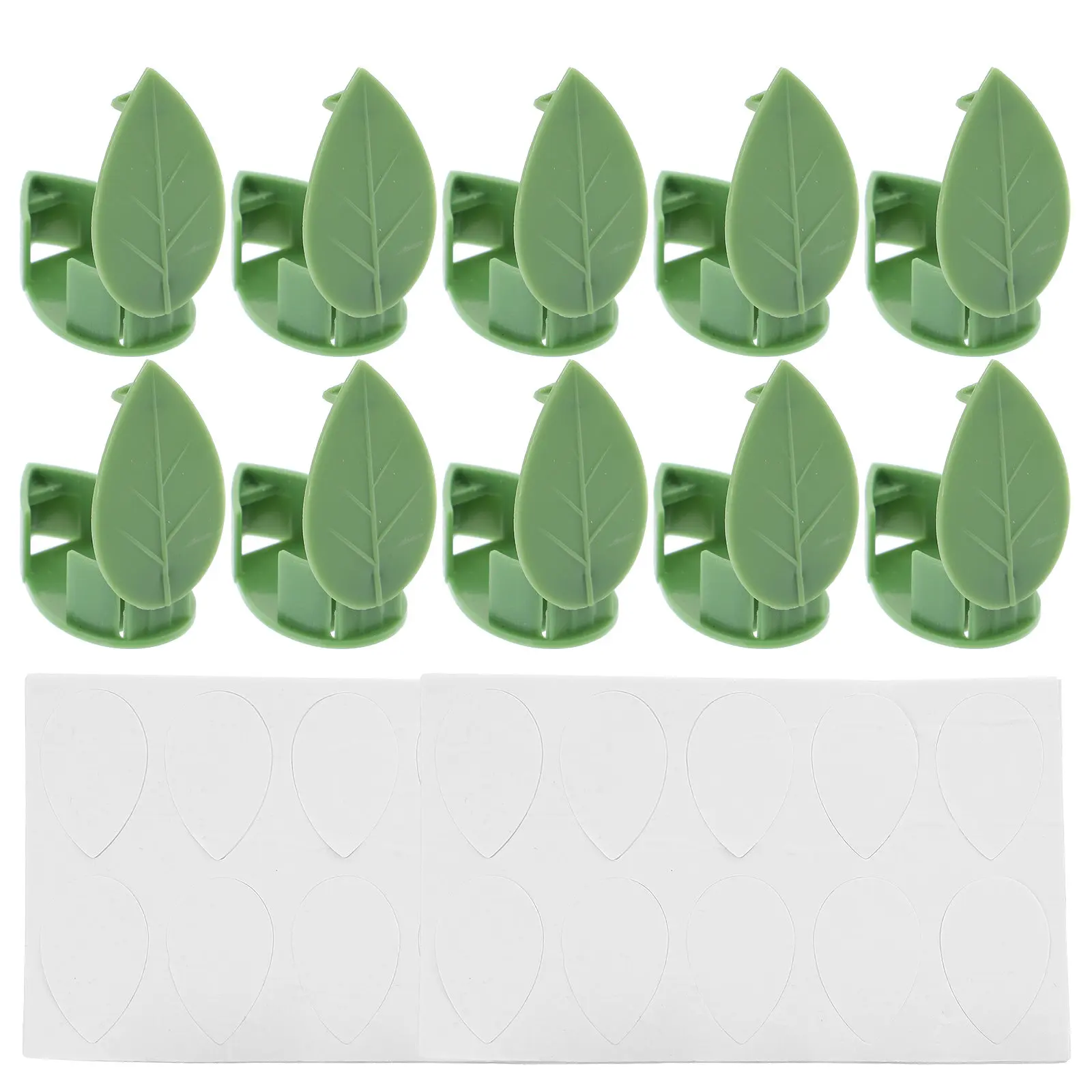 20 Pcs Wire Fixing Hook Wall Plant Holder Fixture Tool Garden Vines Clip Part