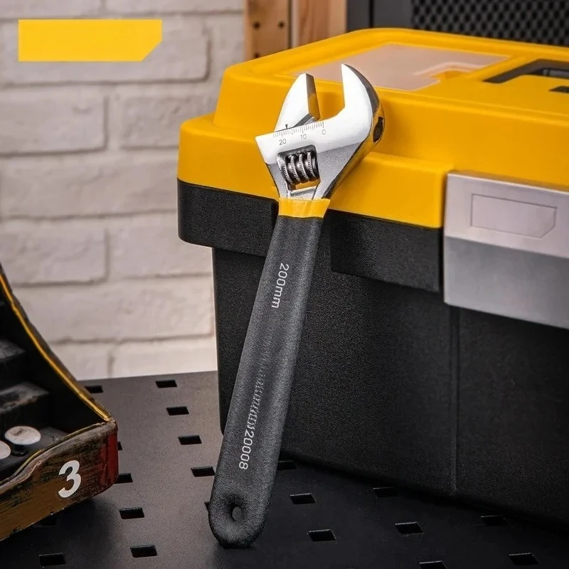 

Разводной гаечный ключ, универсальный гаечный ключ, пластик, углеродистая сталь, механическая мастерская, инструменты для ручного ремонта, автомобиль, велосипед