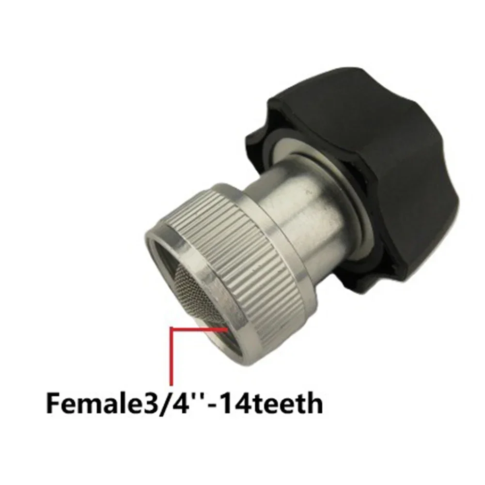 1/2 PCS Connettore per idropulitrice elettrica per tubo da giardino e pressione Washe 3/4 pollici Accoppiatore per idropulitrice ad alta pressione a prova di perdite