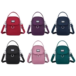 Mobile Phone Bag Oxford Small Purses Fashion Shoulder Bag Simple Crossbody Bag Waterproof Bag Casual Versatile Small Square Bag