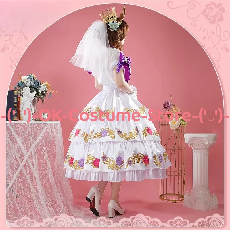 [Customized Size] Uma Musume Pretty Derby High-End Boutique Memory Aston Machan Cosplay Costume Anime Game Outfit Party Uniform - Image 2