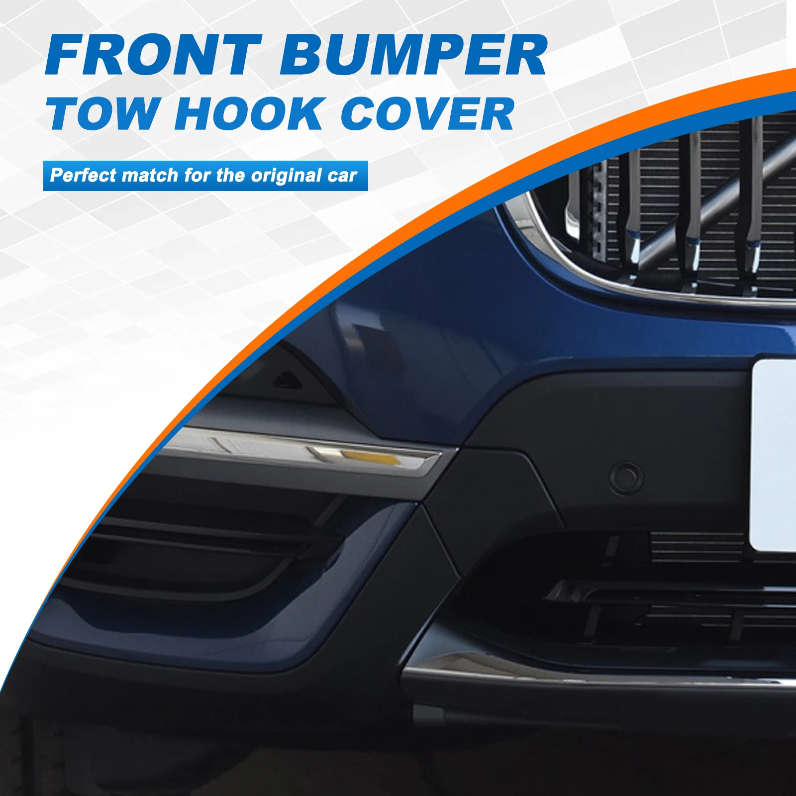 Front Bumper Tow Hook Cover Cap Towing Eye For BMW X3 G01 G08 Accessories 2018 2019 2020 51119477665