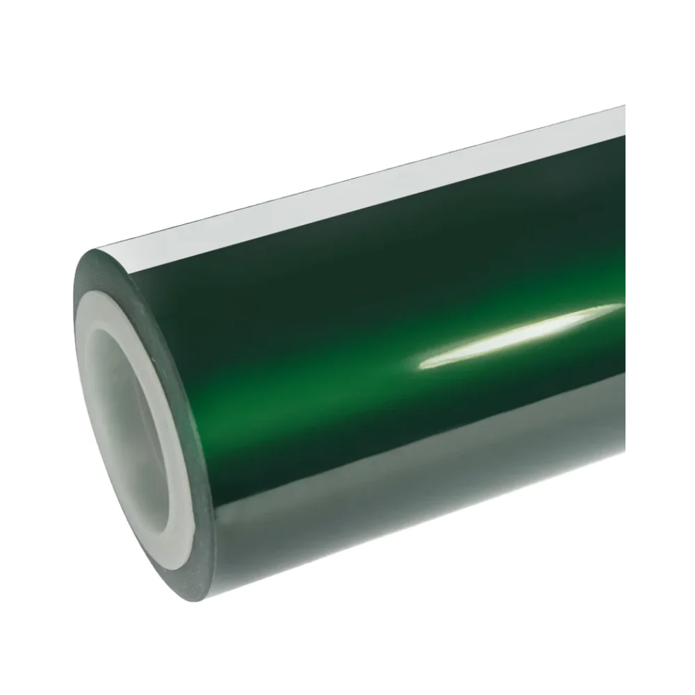 

Глянцевая металлическая темно-зеленая автомобильная виниловая пленка, самовосстанавливающаяся, устойчивая к царапинам, УФ-излучению, защитная пленка для краски из ПВХ, функция изменения цвета