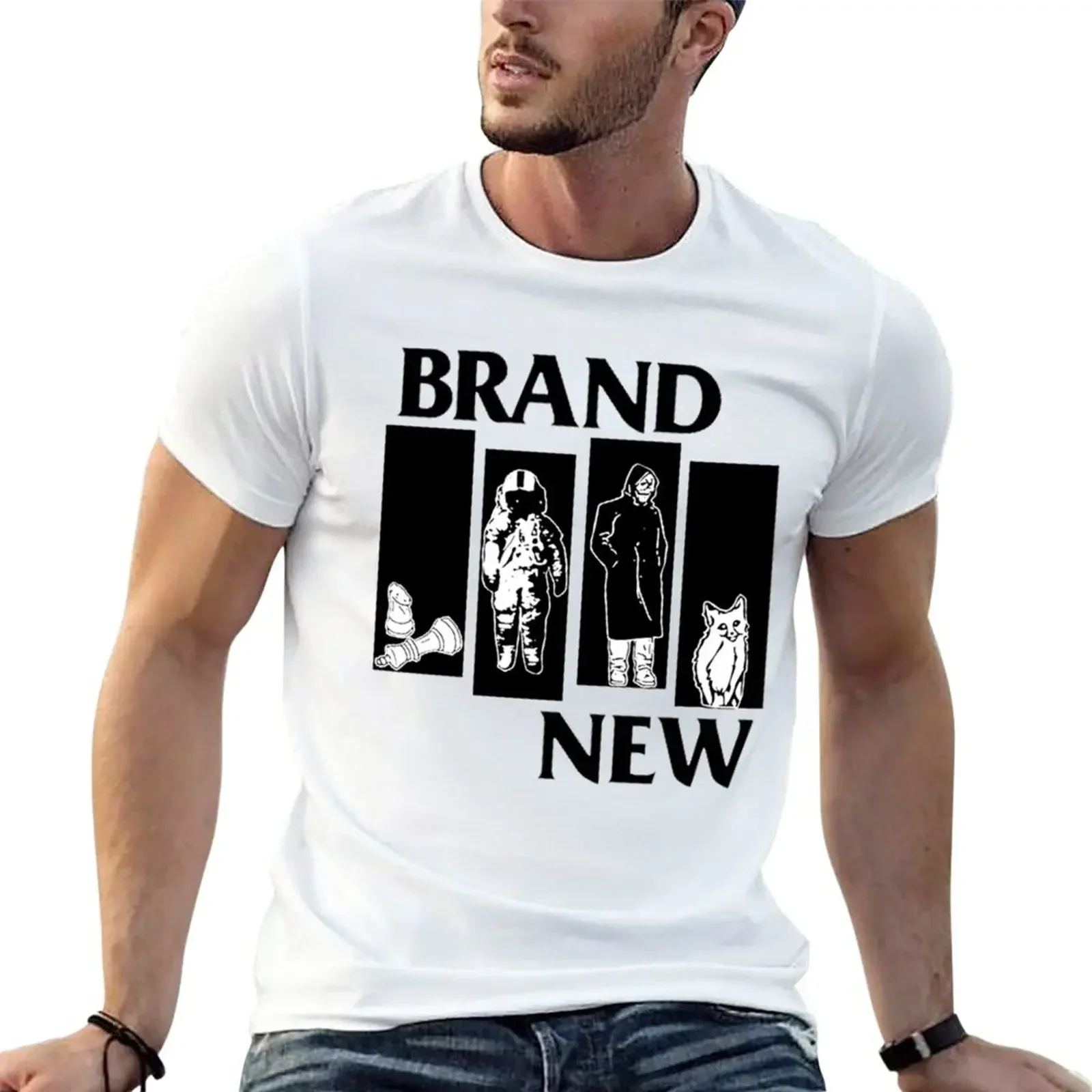 formation T-Shirt boys whites vintage clothes t shirts for men