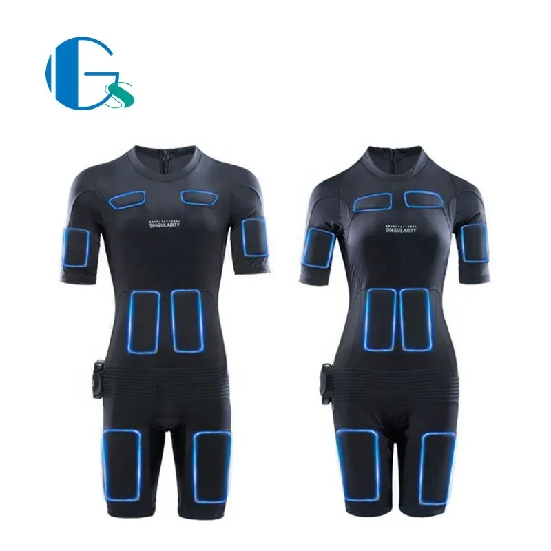 Build muscle full body ems suit 8 Area control ems workout machine EMS SUIT for weight loss women men