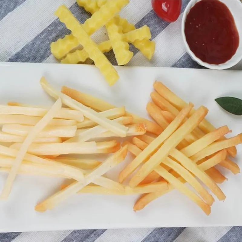 Simulation Pommes Frites Heimdekoration, Kunstnahrung, Huhn, Popcornmodell, Burger Shop, Western Food Display Requisiten, 10 Teile/los – Detail 12