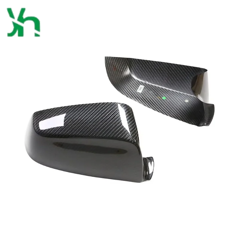 BMW E60 F10 F07 F06 F12 F13 F01 F02 외부 액세서리용 최종 카본 파이버 사이드 미러 커버