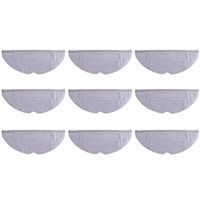 FAAJ-9Pcs Mop Cloth For Roborock S8 S8 PLUS S8+ S8 Pro Ultra G20 Vacuum Cleaner Robot Replacement