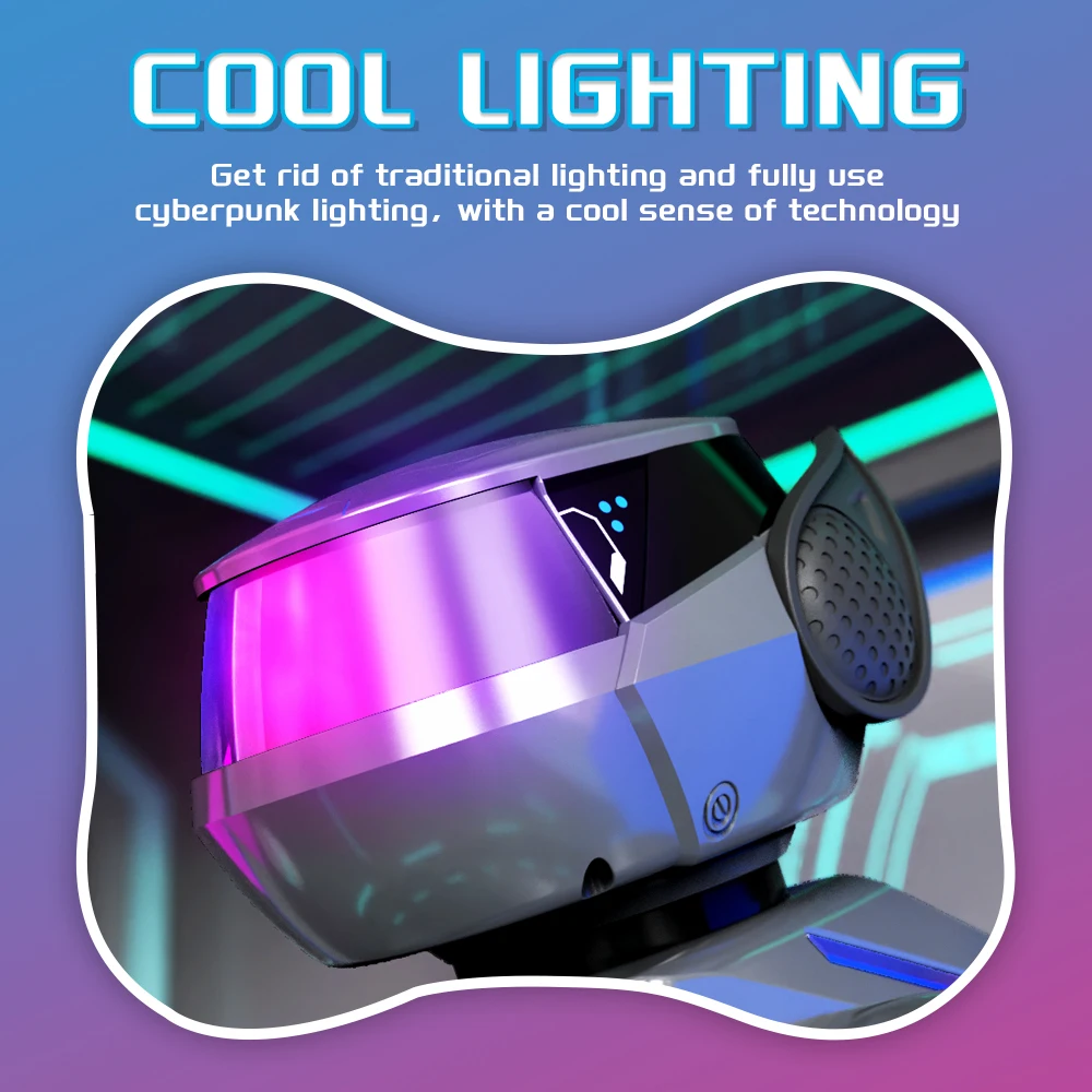 LED 지능형 리모컨 로봇 강아지 회전/음악/특수 효과/댄스 전자 강아지 장난감