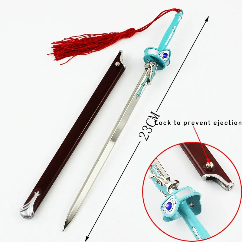 Sword Art Online Anime Weapons Keychain Sword Elucidator Dark Repulser Katana Swords Samurai Royal Japanese Katana Toy for Boy