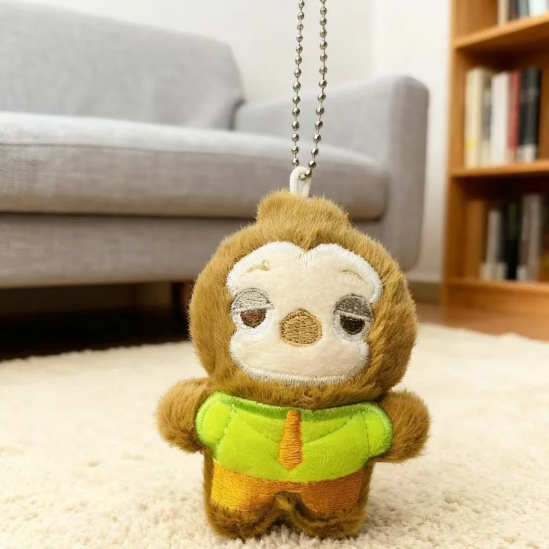 سلسلة ديزني زوتوبيا: سلسلة مفاتيح قطيفة كرتونية لشخصيات نيك وايلد وجودي هوبس، حلقة مفاتيح، تعليقة حقيبة ظهر للبنات، زينة، هدية للأصدقاء