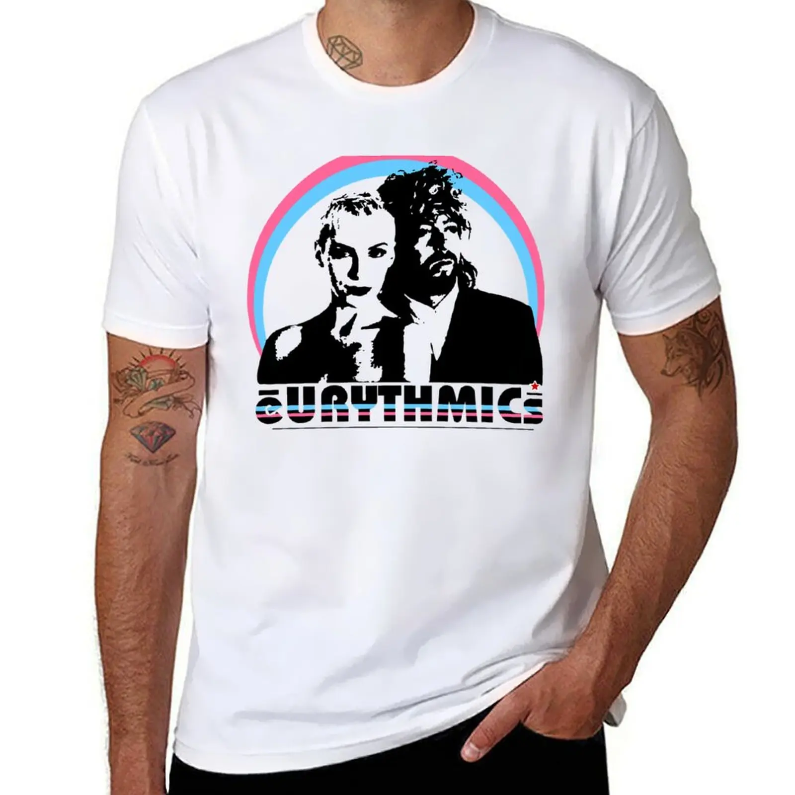 

Eurythmics Essential(3) T-Shirt man t shirt heavy cotton cotton t shirt pack anime tshirt T-Shirt