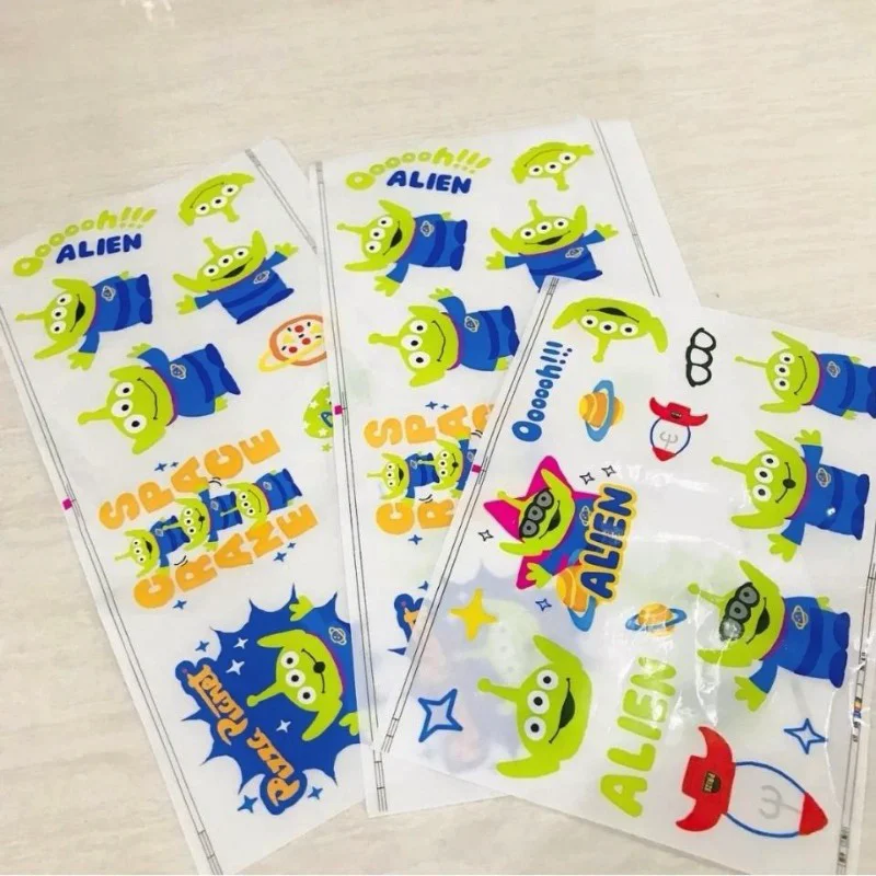 

Disney Kawaii Toy Story Alien Stickers Cute DIY Waterproof Stickers Anime Cartoon Products Decorations Girls' Festival Gifts