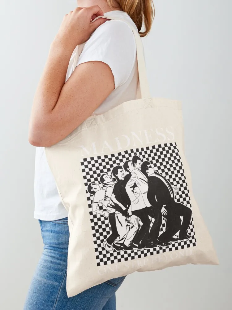 Madness Band Tote Bag tote bags aesthetic great bag Canvas Tote Bag