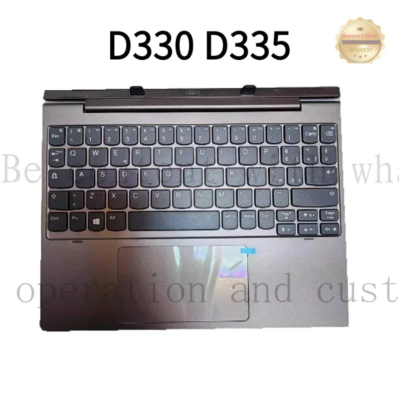 YD WANG Replacement Tablet PC Base Keyboard For LENOVO D330 D335 Multi Languages