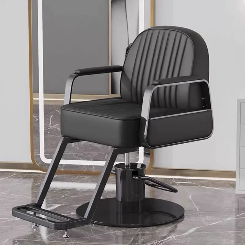 Professional Barber Chair Reclining Barberia Armchairs Beauty Salon Manicurist Pedicure Chaise Swivel Sillon Peluqueria Armchair