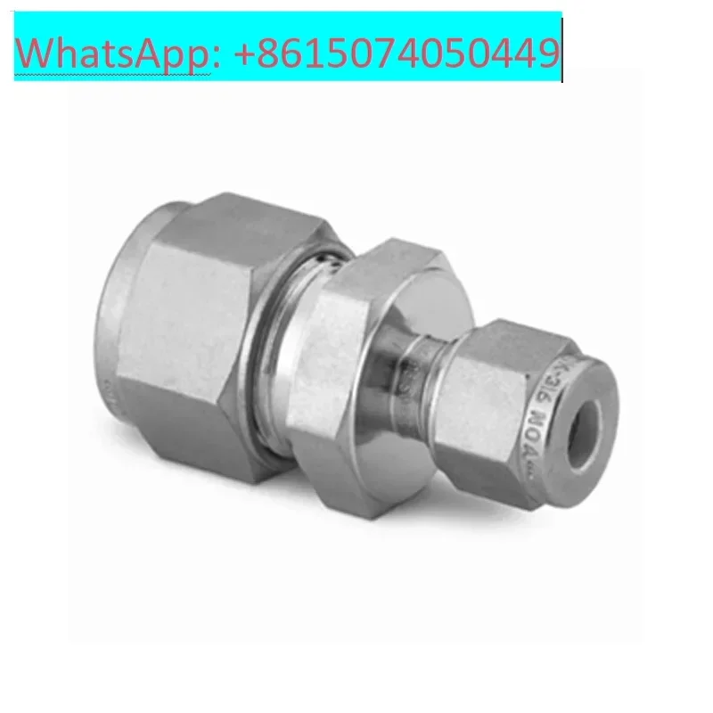 Swagelok 316SS stainless steel ferrule straight-through variable diameter joint imported from the United States