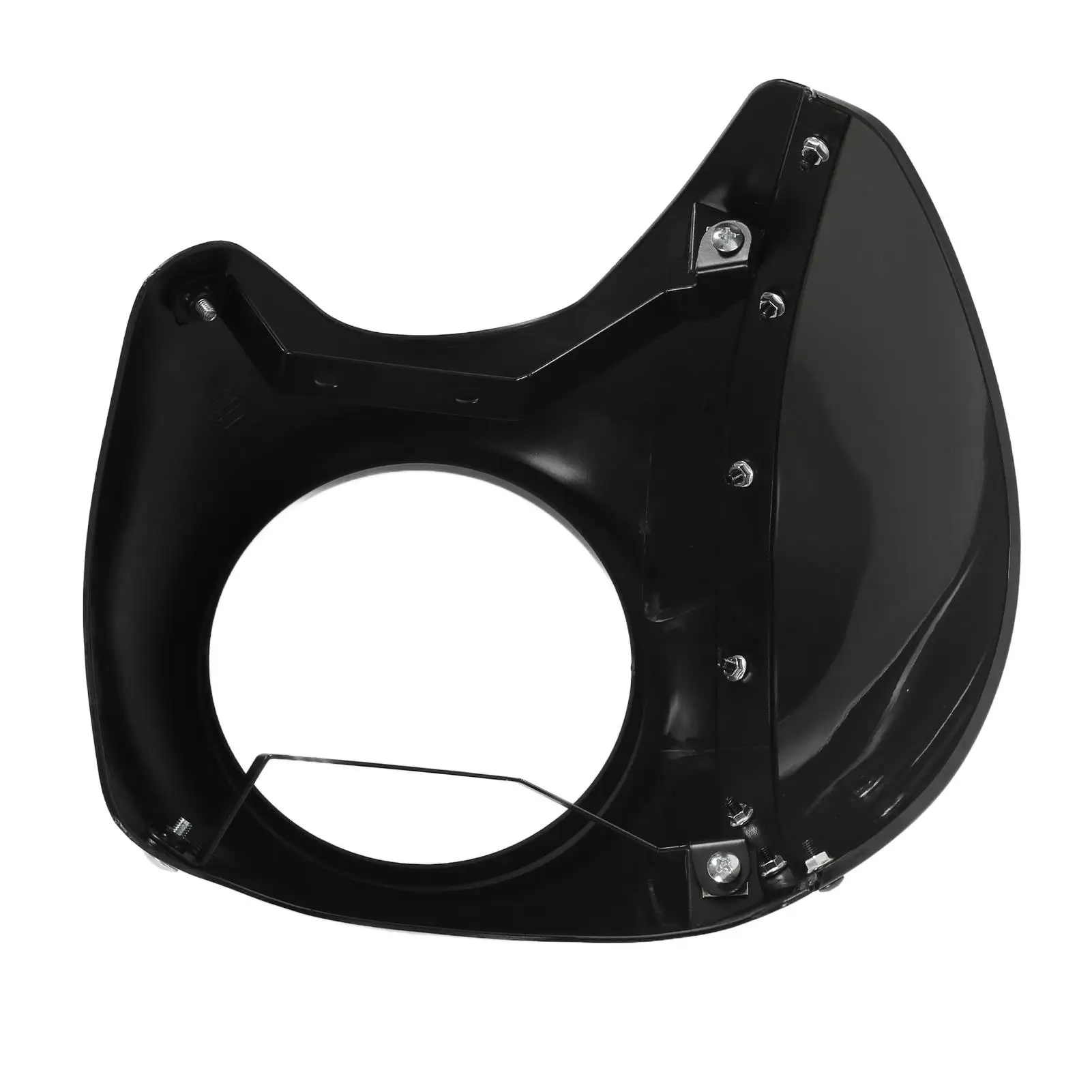 Motorcycle for round Headlight Fairing Cover - Easy Clean, Durable & Stable Front Protection