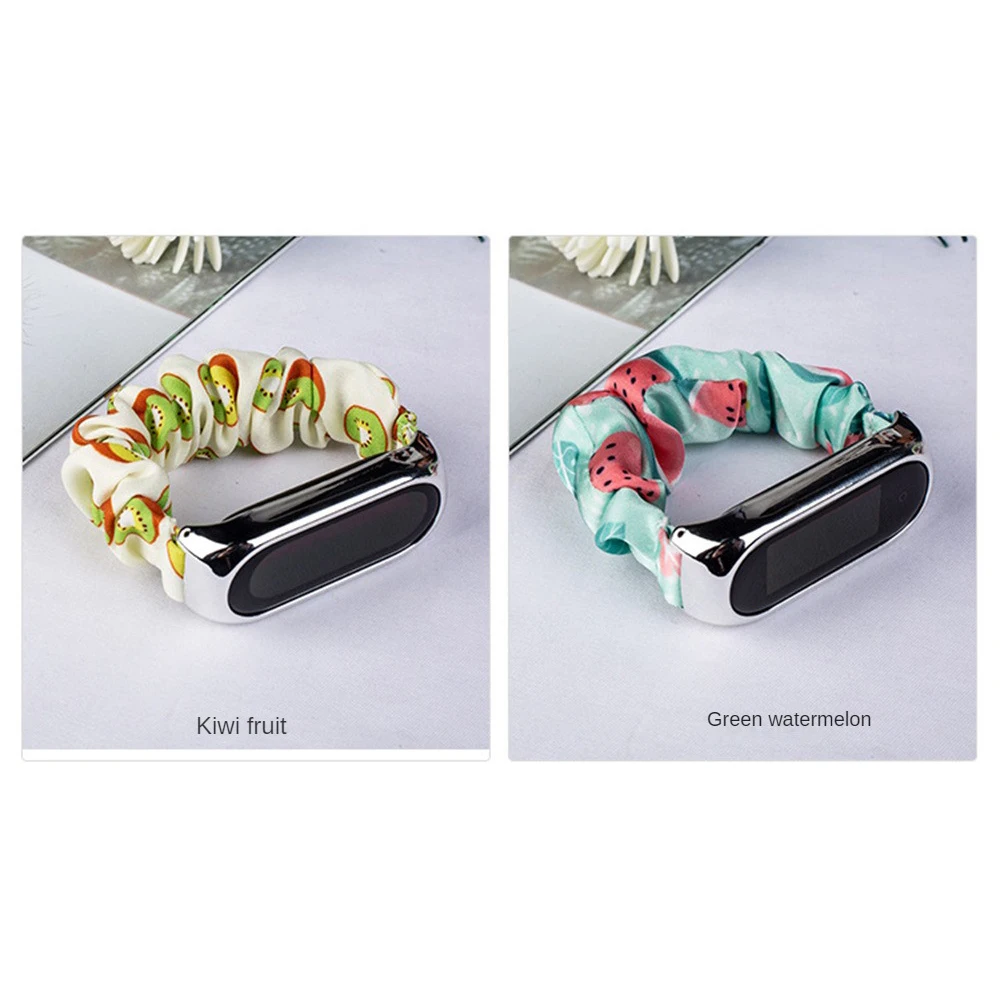 Moda esportiva ao ar livre pulseira impressão confortável substituir leve e fino cinta macia tecelagem segurança